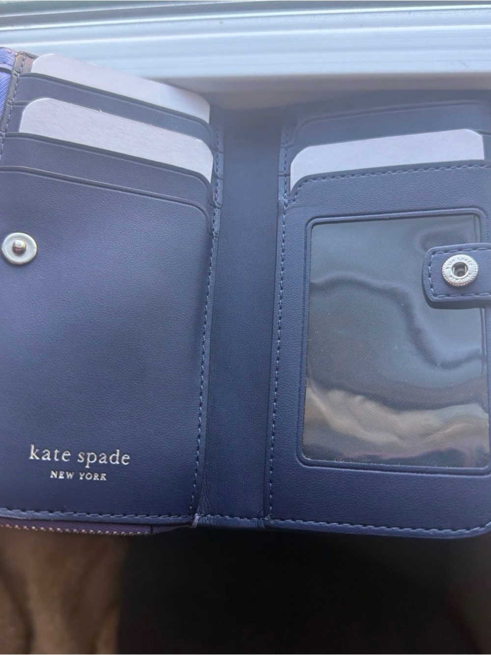 kate spade Periwinkle Zip Around Wallet - Picture 2 of 3